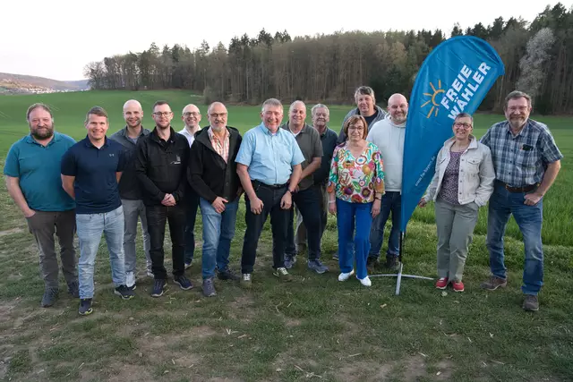 Die neue Vorstandschaft der FREIEN WÄHLER Bachgau