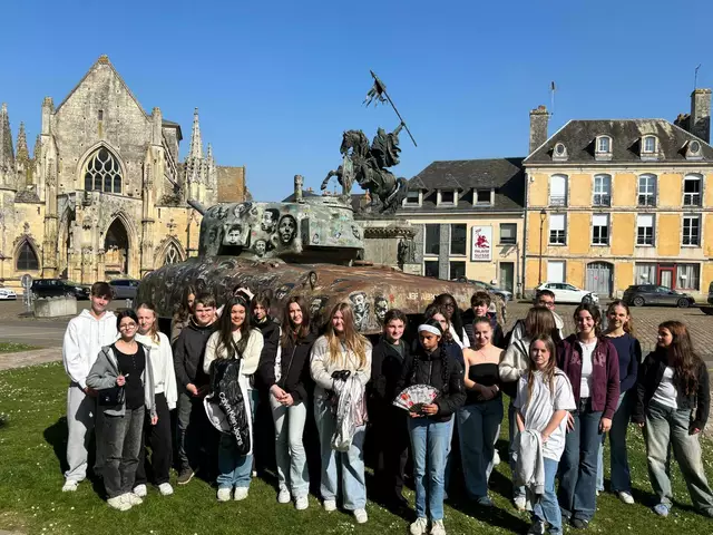Am Mémorial in Falaise | Foto: Tim Krappmann