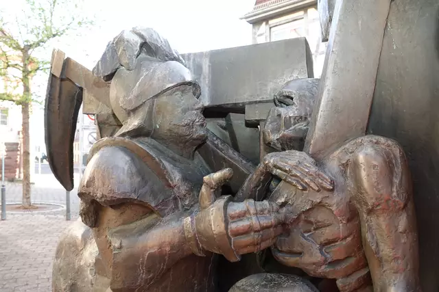 Götz von Berlichingen - Gedenkstätte  des Bauernkrieges in Walldürn. 