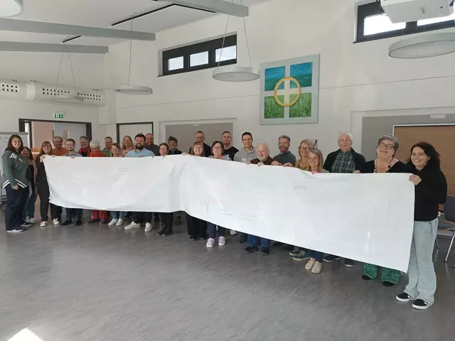 die  30 Teilnehmenden aus dem Landkreis Miltenberg