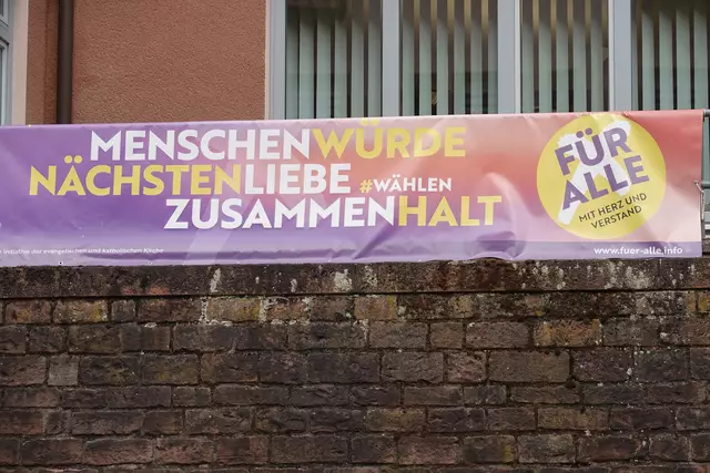 Menschenwürde, Nächstenliebe, Zusammenhalt heute - gesehen in Wertheim. 