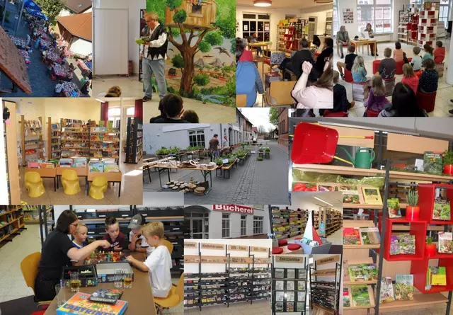 Eindrücke aus der Büchereiarbeit | Foto: KÖB Niedernberg