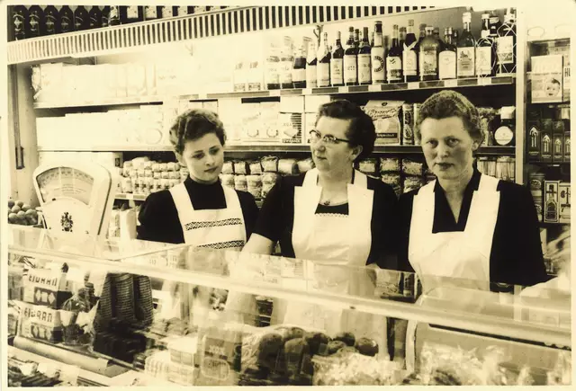 Lebensmittel, Feinkost und Drogerieartikel konnte man bei Rosa Bolz kaufen, die im Volksmund als "Kluche Rosa" ihren Geburtsnamen behalten hattel | Foto: Gemeinde Mömlingen