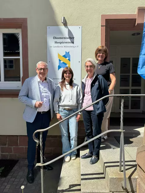 v.l. Thomas Zöller, MdL, Koordinatorin Eva Wittmayer und Petra Berberich und Marita Eck, Verwaltung  | Foto: Bürgerbüro Thomas Zöller