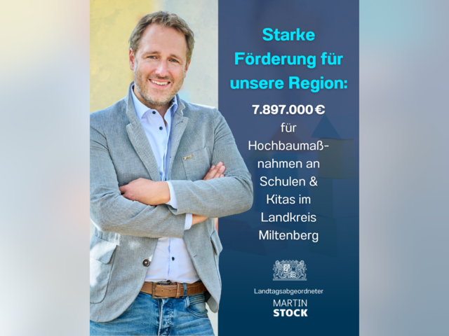 Bild: MdL Martin Stock | Foto: Bürgerbüro MdL Stock