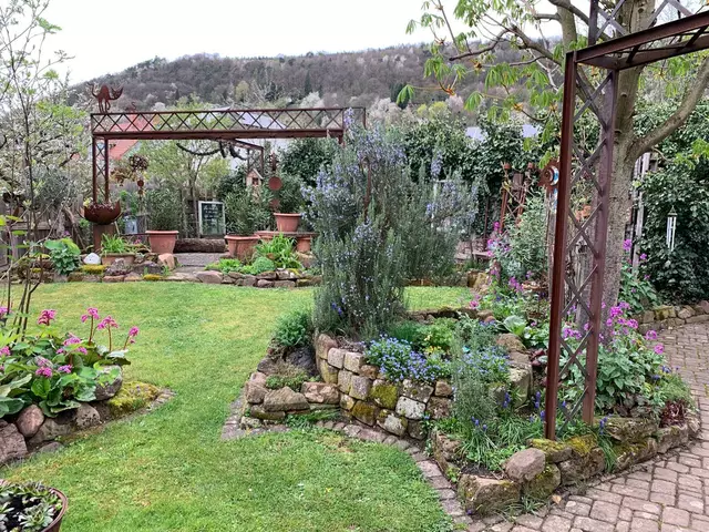 Garten von Renate und Winfried Mengler in Großheubach. | Foto: privat