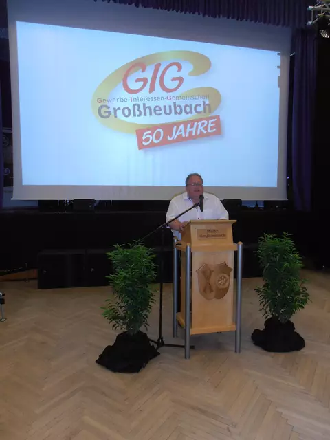 Bürgermeister Gernot Winter ist dankbar über die gute Zusammenarbeit zwischen der Marktgemeinde Großheubach und der Werbegemeinschaft. 