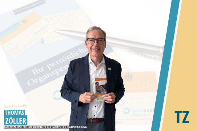 Thomas Zöller MdL Organspender seit 1997 | Foto: Bürgerbüro MdL Zöller