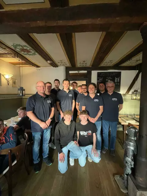 Herrenmannschaft TTC Eichenbühl 2024/2025 | Foto: Rebecca Münch