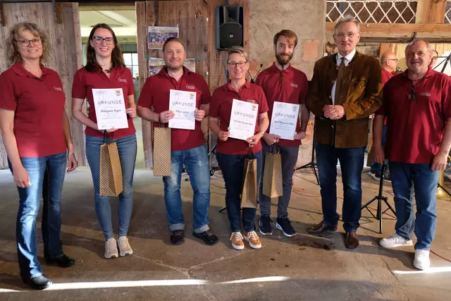 20 Jahre aktive Mitgliedschaft | Foto: Musikverein Concordia Elsenfeld