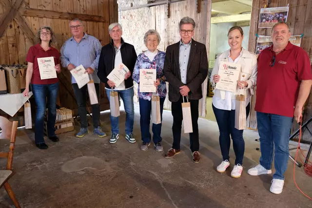 25 Jahre passive Mitgliedschaft | Foto: Musikverein Concordia Elsenfeld