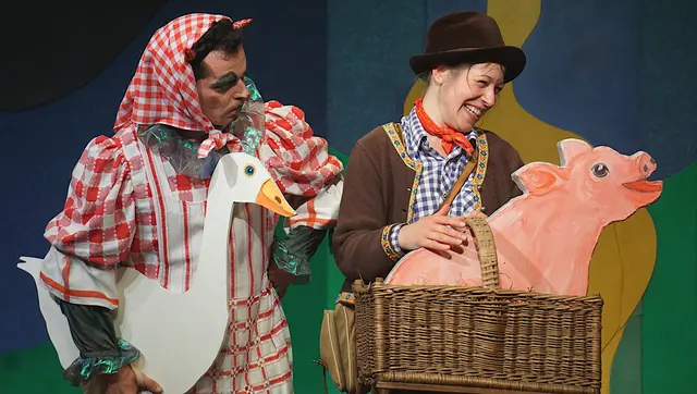 Beim Malwettbewerb gibt es Karten für die Vorstellung von „Hans im Glück“ am 21. September zu gewinnen. | Foto: Andreas Hueck