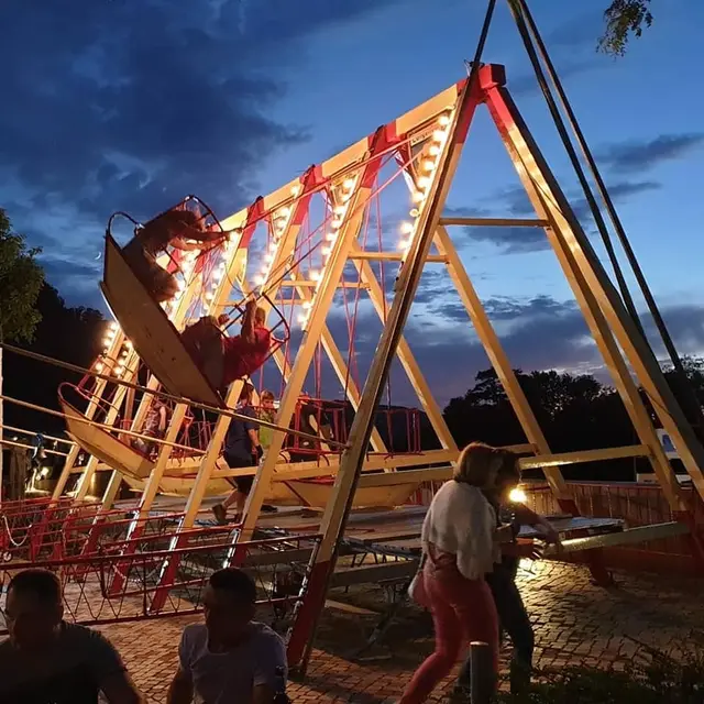 Die Historische Schiffschaukel auf dem Mainfest | Foto: Privat