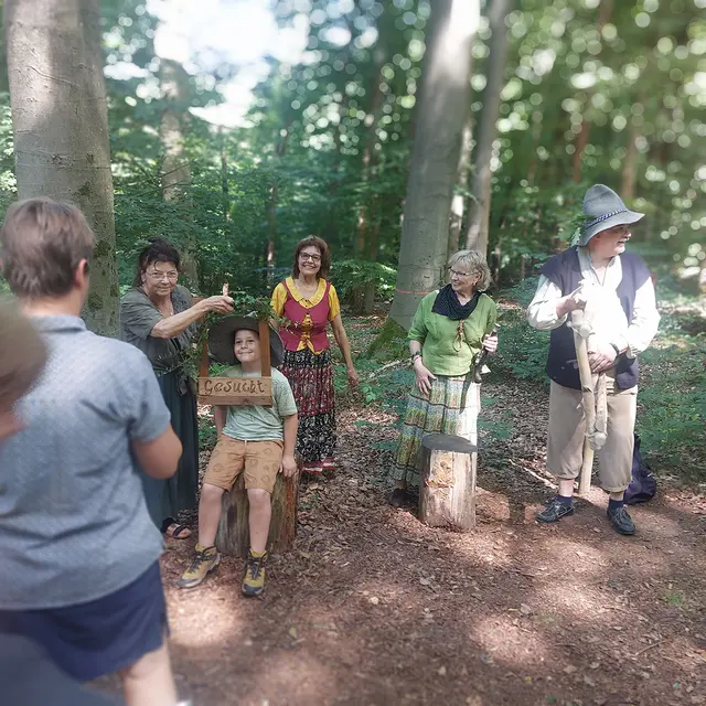 ... und schon wieder ging ein kleiner Gauner ins Netz der Spessarträuber! | Foto: privat - Wir in Mönchberg e.V.