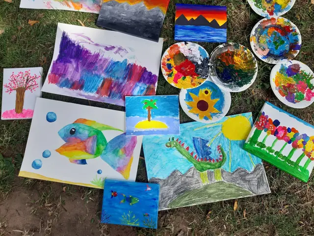 Bilder vom Kunstnetztag im Grünen | Foto: Bild: LRA Miltenberg