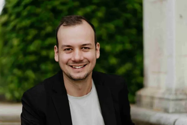 Bürgermeisterkandidat Nico Zöller aus Elsenfeld | Foto: Foto: Rafael Michel