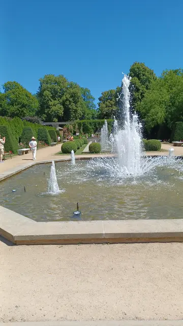 Wasserspiele im Rosengarten Forst | Foto: Wolfgang Giegerich