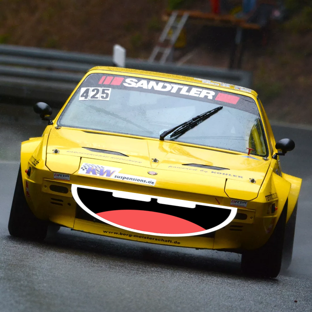 Der kleine gelbe Fiat X1/9 16V von Thomas Kohler | Foto: Kurt Steigerwald