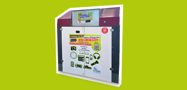 Elektro-Kleingeräte gehören in Container, die in fast jeder Gemeinde stehen. | Foto: © LRA Miltenberg