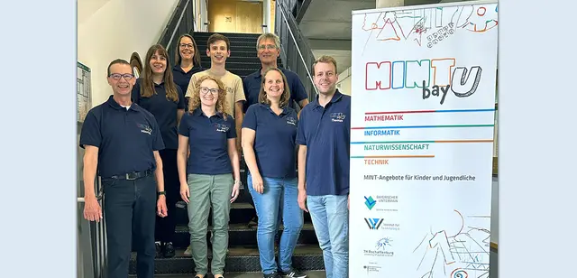 Das Projektteam von MINTbayU | Foto: © Zentec GmbH
