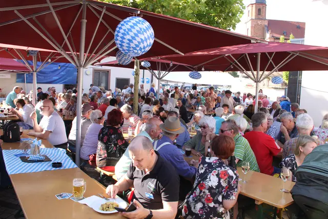 tolle Stimmung beim CSU-Dämmerschoppen in Mömlingen | Foto: Hilmar Rothermich
