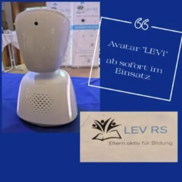 Der Avatar ist ein Telepräsenzroborter, der den Unterricht und den Schulaltag aus der Schule nach Haus oder ins Krankenhaus bringt.  | Foto: LEV-RS Bayern