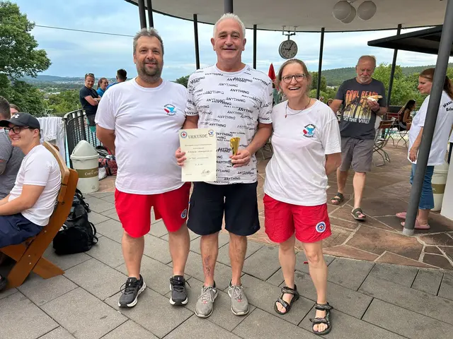 Die Siegermannschaft: Erlenbacher Wassersportclub e. V.