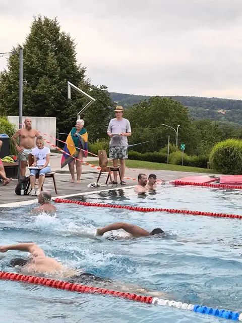 Das Schwimmen läuft