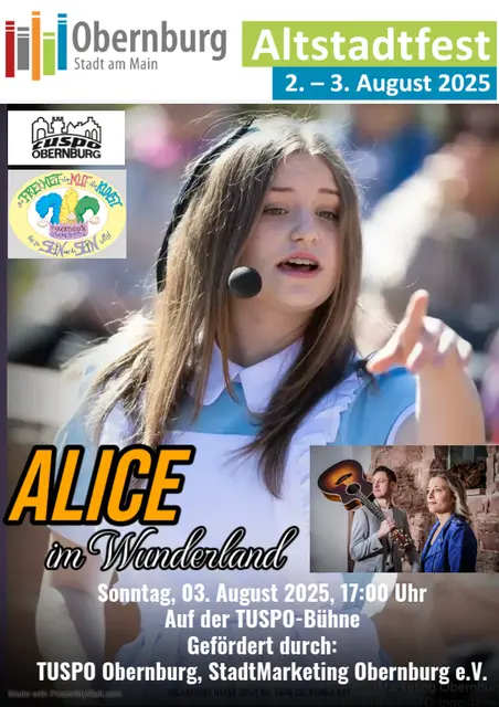 Sonntag, 3. August 2025, um 17:00 Uhr: Alice im Wunderland | Foto: Theaterverein Die Granatsplitter e.V.