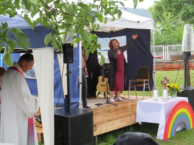 Die "Cube Praise Band" sorgte für die musikalische Gestaltung des Gottesdienstes | Foto: Nina Reuling