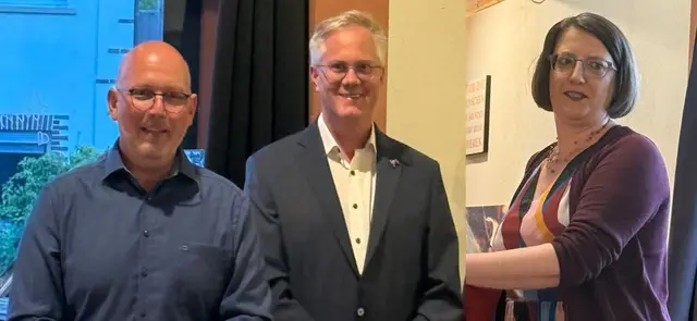 Die Referenten: Jochen Dotzel, Peter Laumeister, Carolin Straub | Foto: CSU Wörth am Main