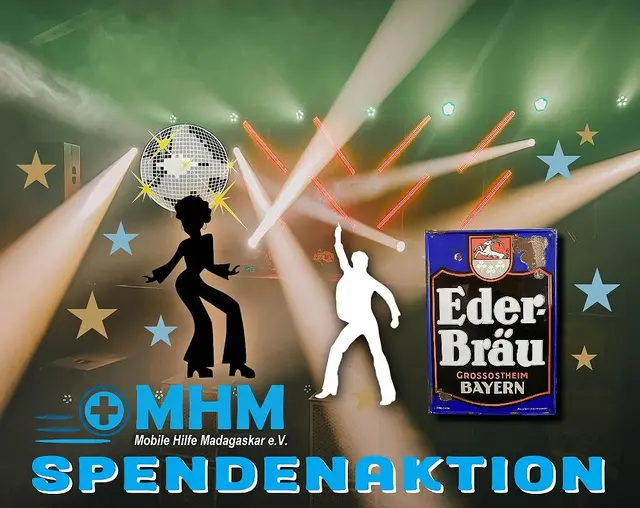 Mit Special-Lightshow und Hammersound - fokussiert auf den Dancefloor. Von der Lasershow bis zur gigantischen Spiegelkugel aus den 70ern, Tim Wolz Veranstaltungsservice und die legendäre Mobildisco der 80er Jahre, Disco Number 1, lassen es ordentlich krachen!