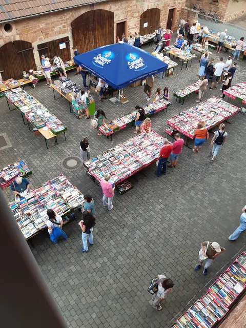Archivfoto Flohmarkt 2024 | Foto: Bücherei Niedernberg