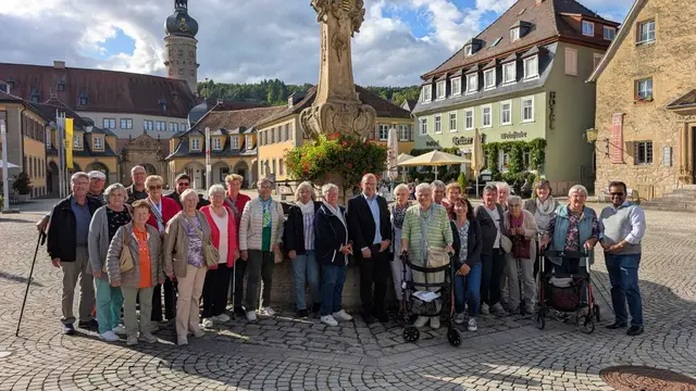 Schneeberger Seniorinnen und Senioren in Weikersheim | Foto: Claus Bauer