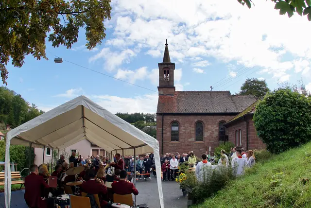 Messe, Musik, Mittagessen zum Wessentaler 150. Kirchenjubiläum.