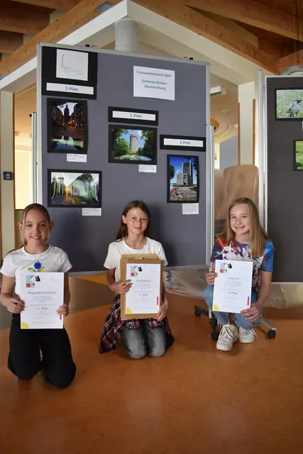 v.l.n.r: Magdalena Hilscher, Ella Schwing, Lene Eckl | Foto: A. Laible