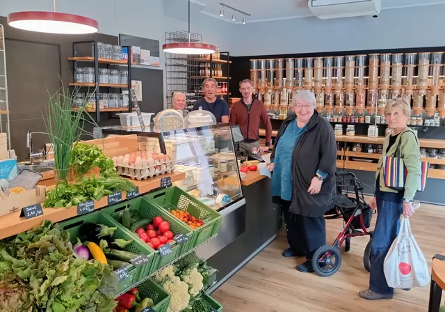 vlnr. Renate Seeber, Jochen Zimmermann, Kai Herold, R. Gräfen -Pfeil und Barbara Meyer | Foto: Klaus Brauch-Dylla