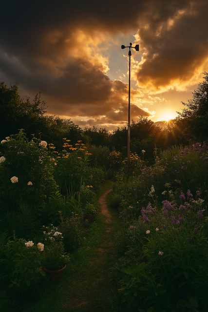 Der Garten als Seismograph gesellschaftlicher Stimmungen.  | Foto: Foto: Microsoft BING KI / TRD Pressedienst