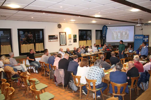 Von 60 CSU-Mitgliedern waren 32 Stimmberechtigte anwesend. | Foto: CSU-Ortsverband Mömlingen