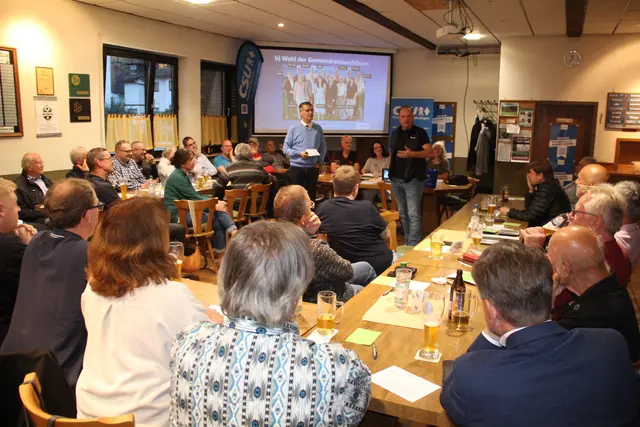 Vorstellung der Kandidaten | Foto: CSU-Ortsverband Mömlingen