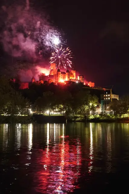 Feuerwerk in Wertheim zur Michaelismesse