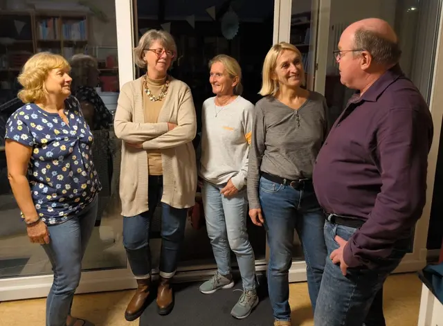 Das Team des Pflegestammtischs freut sich über das gelungene erste Treffen und plant die nächsten Stammtischtermine immer am 2. Freitag des Monats. | Foto: KAB sozial & gerecht