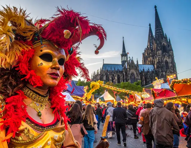 Karneval in Köln | Foto: Foto KI generiert
