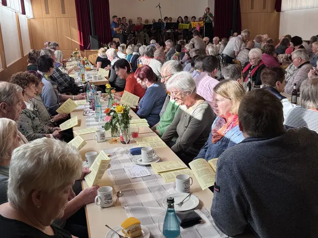 Proppenvoller Pfarrsaal beim Rudelsingen | Foto: Ruth Zieres