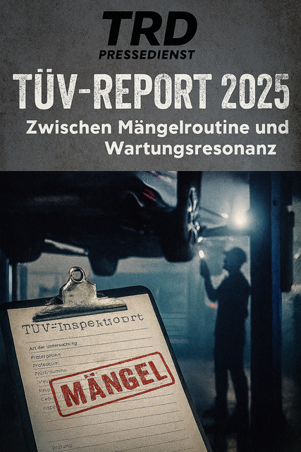 TRD Pressedienst | Technik &amp; Typologie – Zwischen Mängelroutine und Wartungsresonanz von über 10 Mio. Hauptuntersuchungen in Deutschland | Foto:  Foto: Microsoft BING/KI/TRD Pressedienst