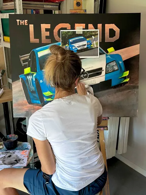 Rita Stern bei der Arbeit | Foto: Heiko Klapper 