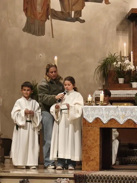 Valentin Weiss und Sophie Henn mit Eva-Maria Erbacher | Foto: Erika Büchler