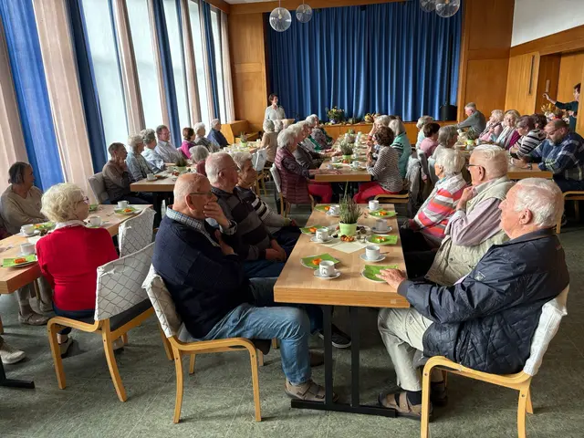 Waltraud Schönborn bei ihrer Begrüßungsrede. | Foto: Christa Schmitt