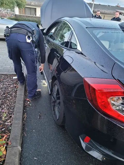 Bild einer Verkehrskontrolle | Foto: Polizei