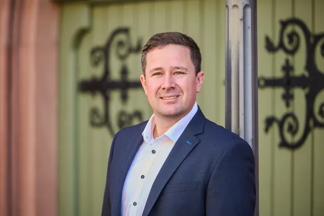 Nikolaus Volland kandidiert für das Bürgermeisteramt in Obernburg a. Main | Foto: Anna Hornstein